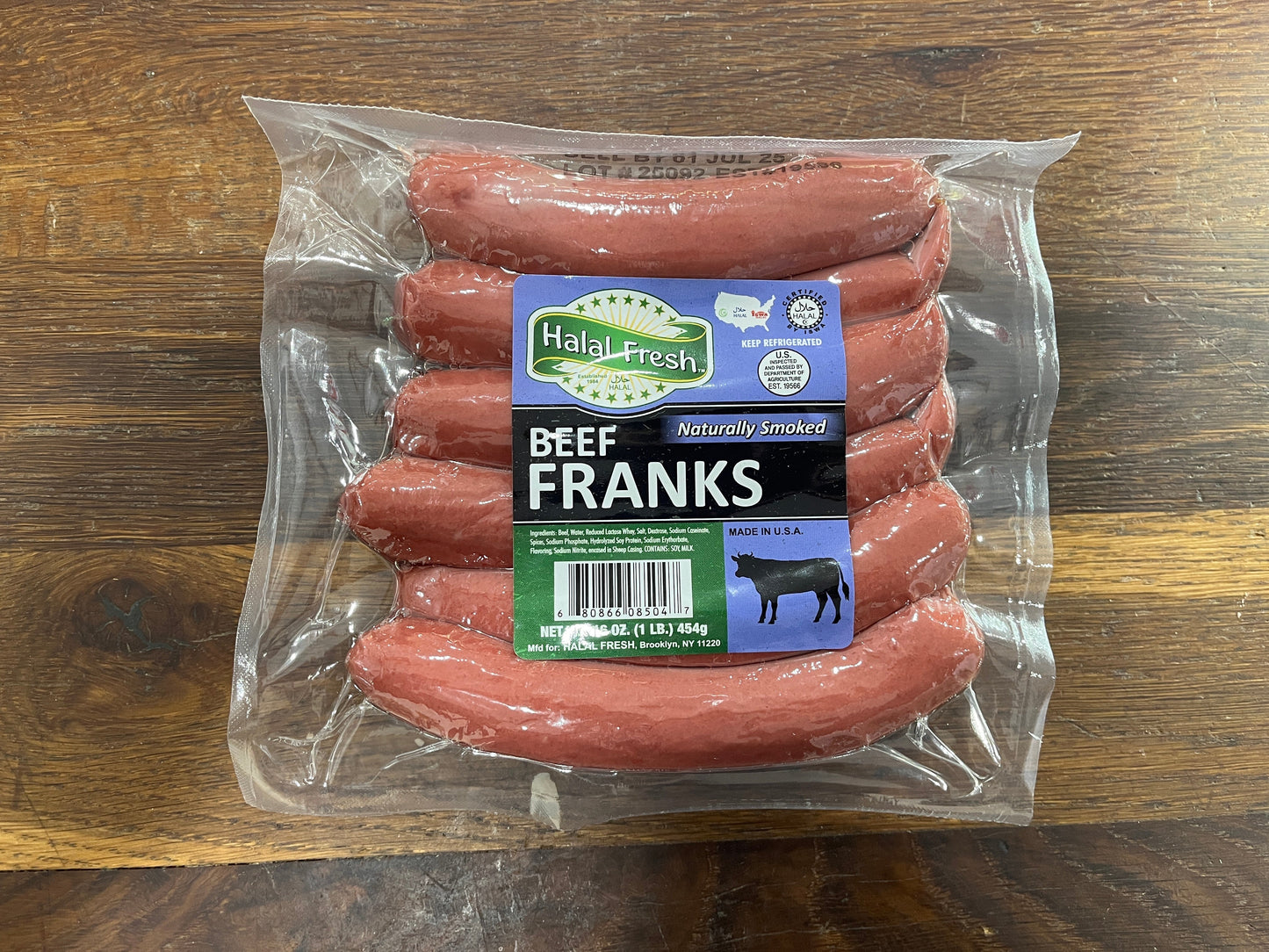 Halal Beef Hot Dogs