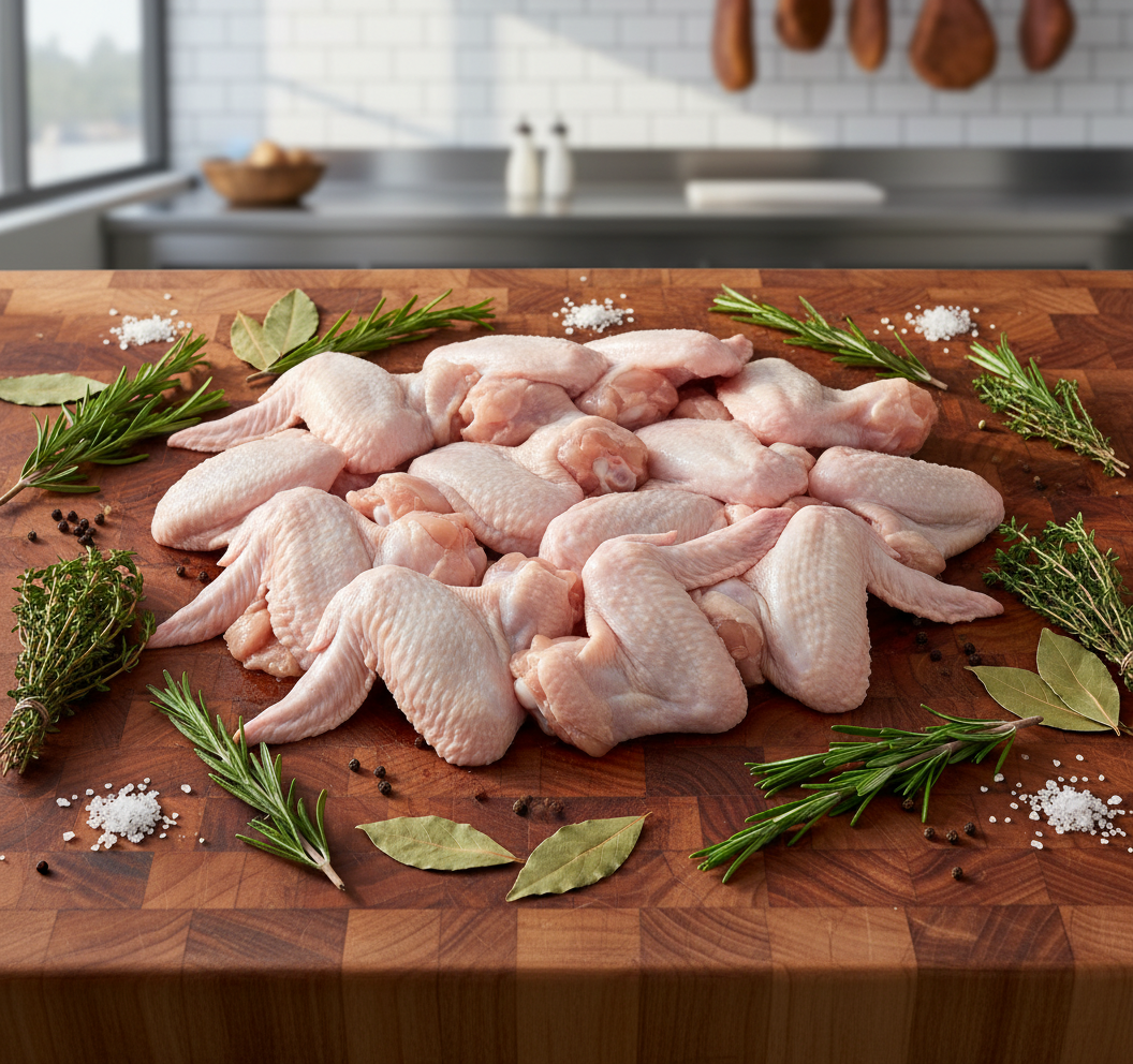Halal Whole Chicken Wings (1 lb)