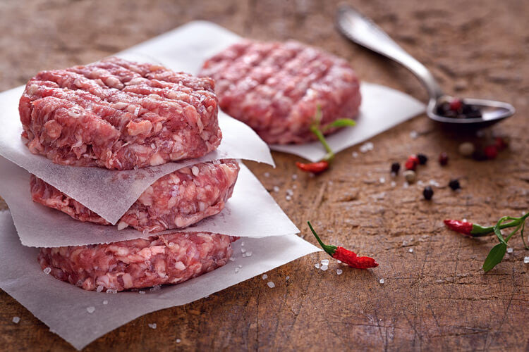 Halal Beef Bacon Infused Beef Burgers (4-PACK)
