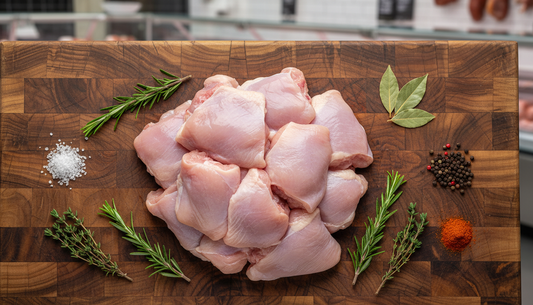 Halal Boneless Chicken Thigh (1 lb)