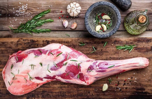 Halal Goat Leg Stew Pieces (1lb)