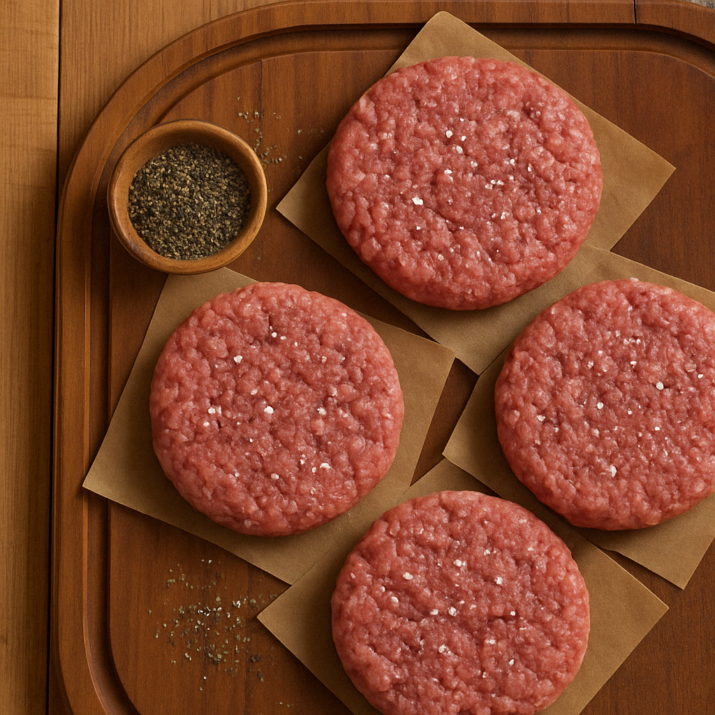 Halal Lamb Burgers (4-PACK)