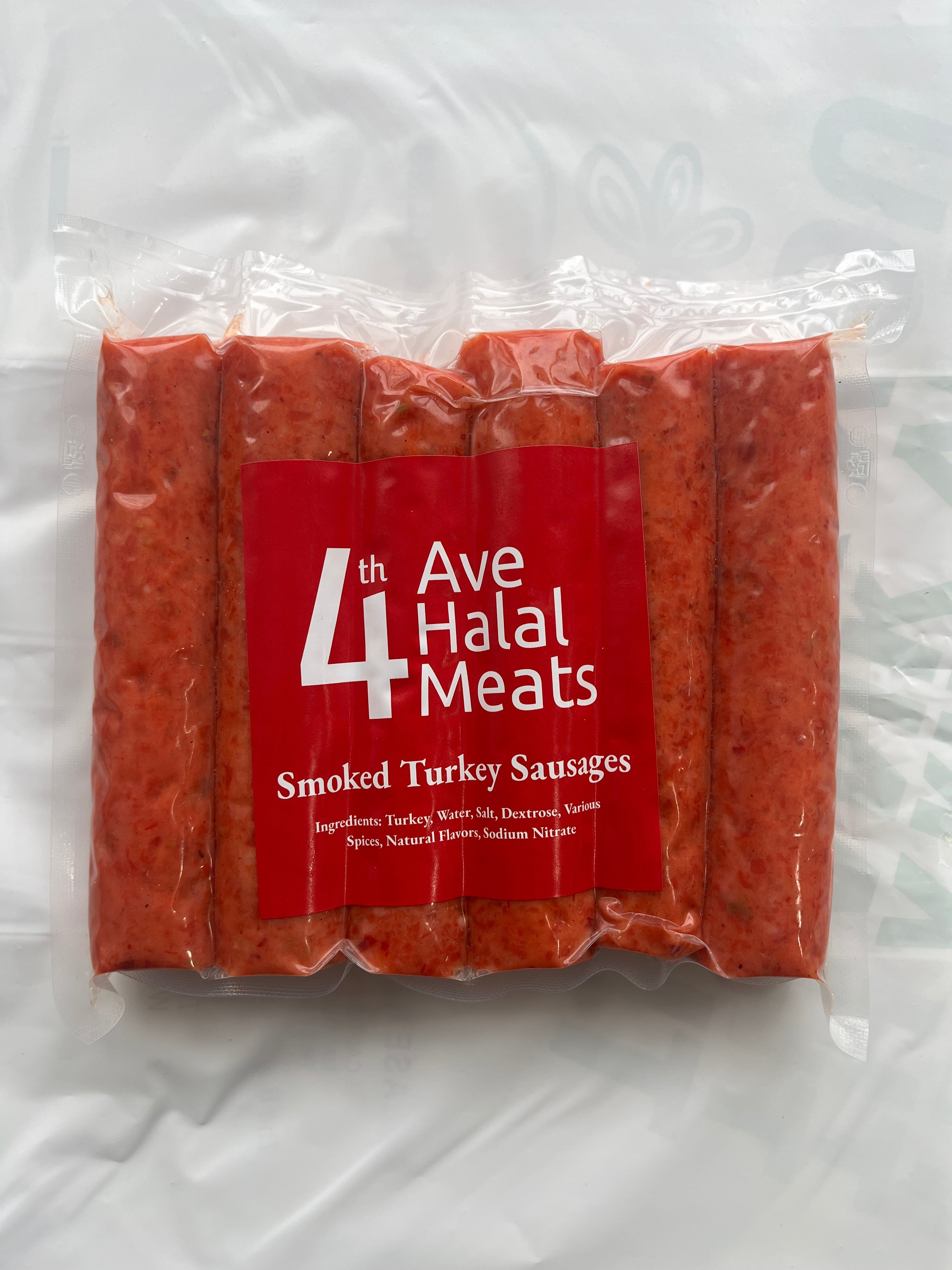 Halal Smoked Turkey Sausages