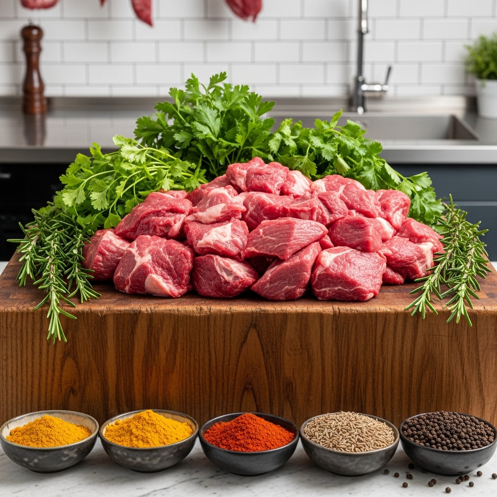 Halal Fresh Boneless Lamb (2 lbs)
